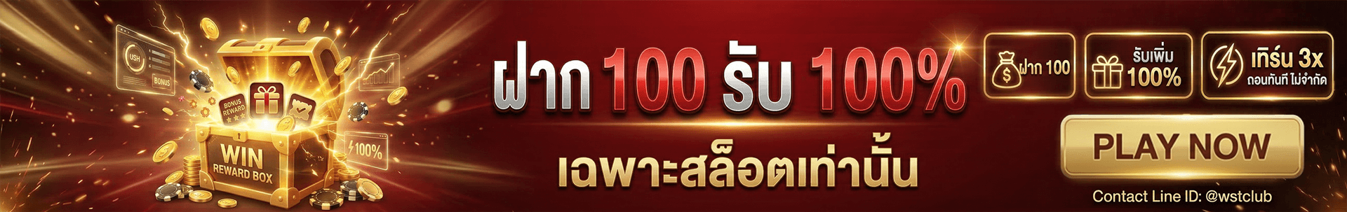 แบนเนอร์โปรโมชั่น